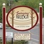 Swinging Bridge General Store Sign